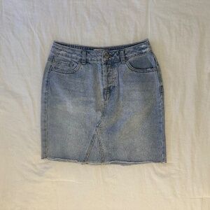 Denim Mini Skirt